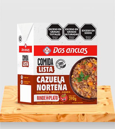 Dos Anclas Ready to Eat Cazuela Norteña Stew Gluten Free Comida Lista Cazuela Norteña 390 g / 13.75 oz
