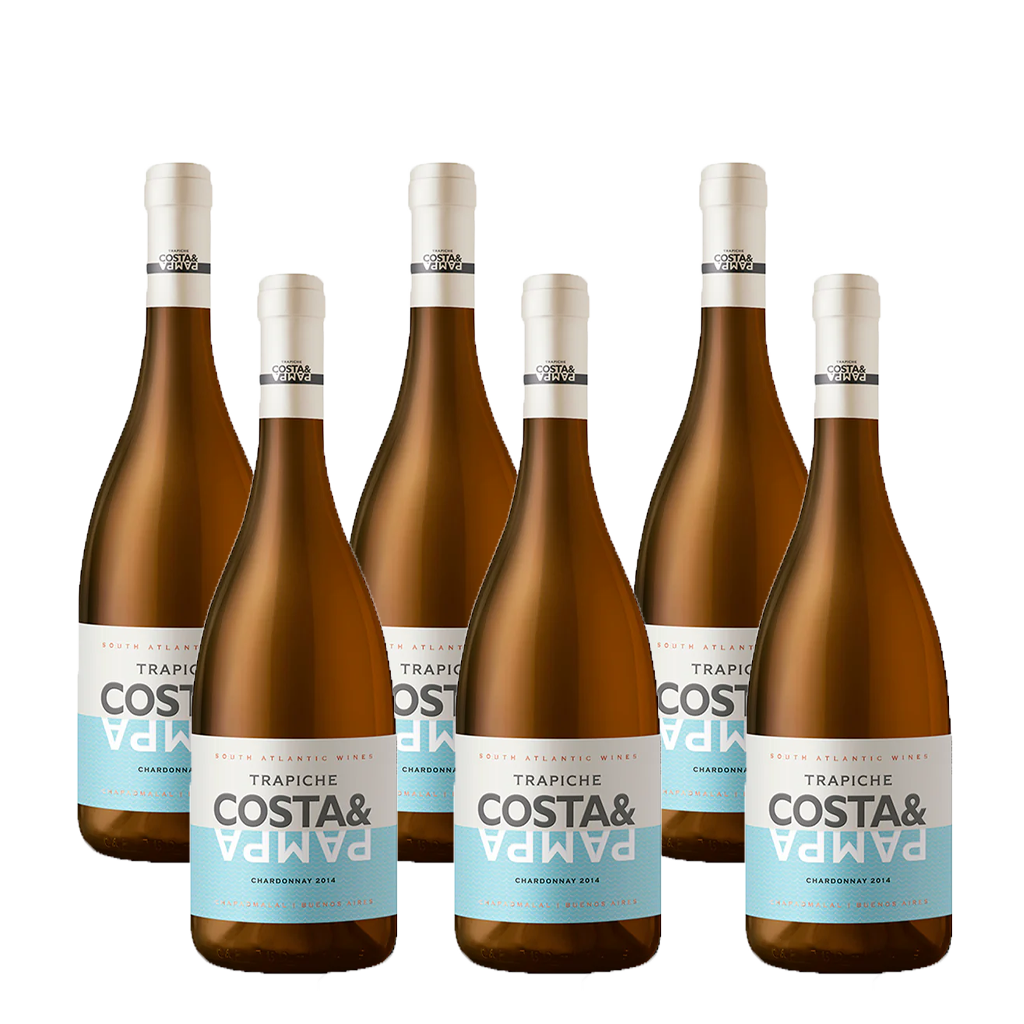 Trapiche Costa & Pampa Chardonnay 750ml/25.36oz (6 Bottles)