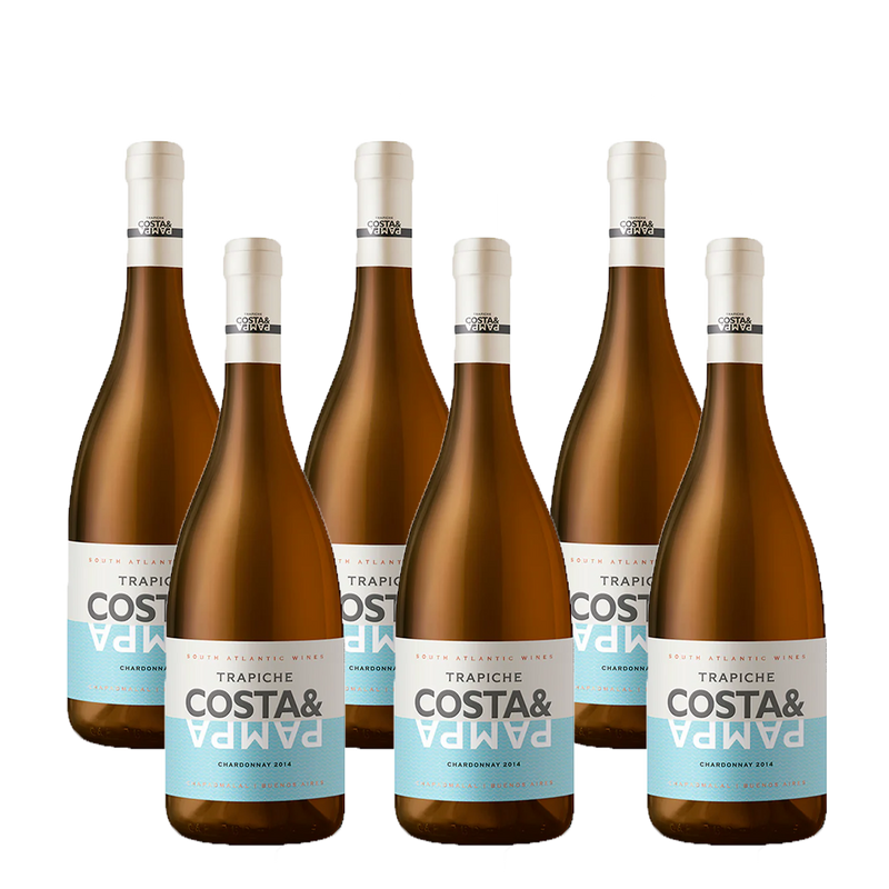 Trapiche Costa & Pampa Chardonnay 750ml/25.36oz (6 Bottles)