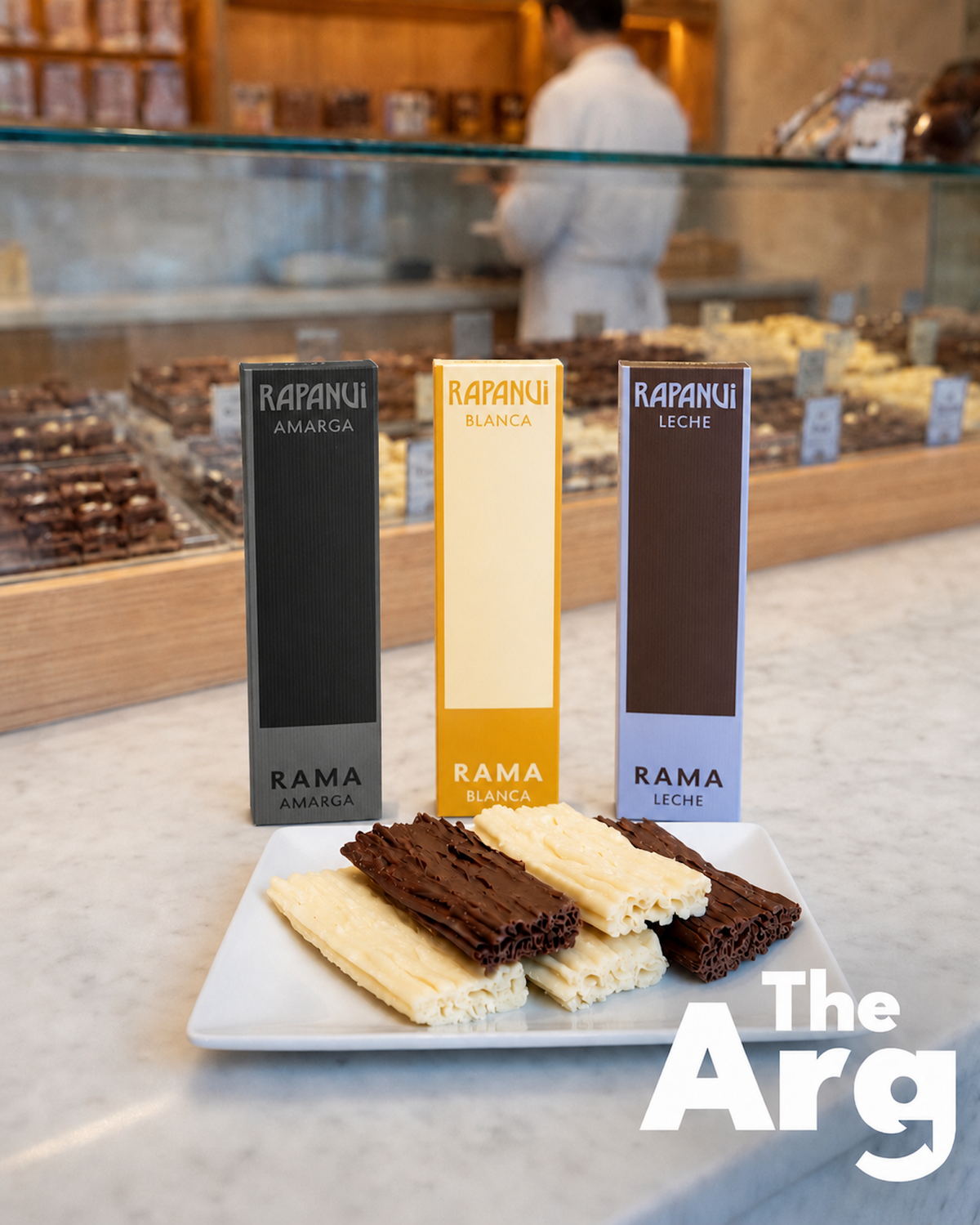 Rapanui Chocolate en Rama 60g | Argentine Gourmet Chocolate Bar (Gluten-Free)