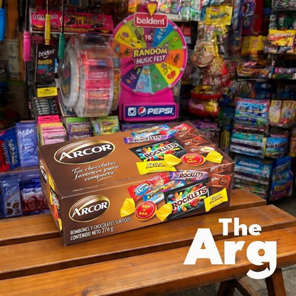 Arcor Assorted Chocolates Box “Kiosco en Casa” 276 g / 0.54 lb
