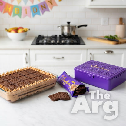 Official Chocotorta Dish by Chocolinas | Argentine Dessert Serving Dish