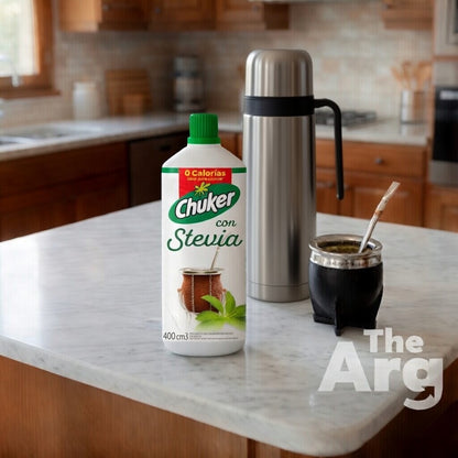 Chuker Liquid Sweetener with Stevia Zero Calories | 400ml / 13.52oz