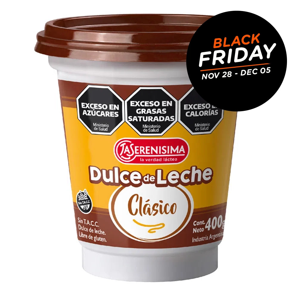 Black Friday Dulce de Leche La Serenísima Clásico 400 g / 14.1 oz