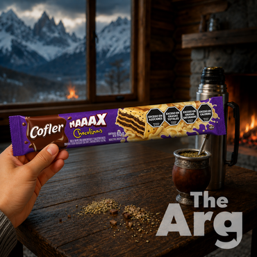 Arcor Cofler Maaax Chocolinas Chocolate Wafer with Cookies 60g