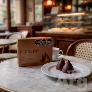 Cachafaz Dulce de Leche Conitos with Milk Chocolate – 6 Units Box | 228g