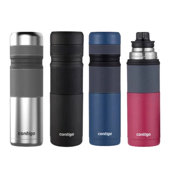 Stainless Steel Thermo Bottle by Contigo - Termo Para Mate Contigo Acero Inoxidable 740ml