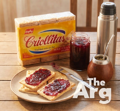 Criollitas Classic Water Biscuits Crackers 300 g Argentine Galletitas