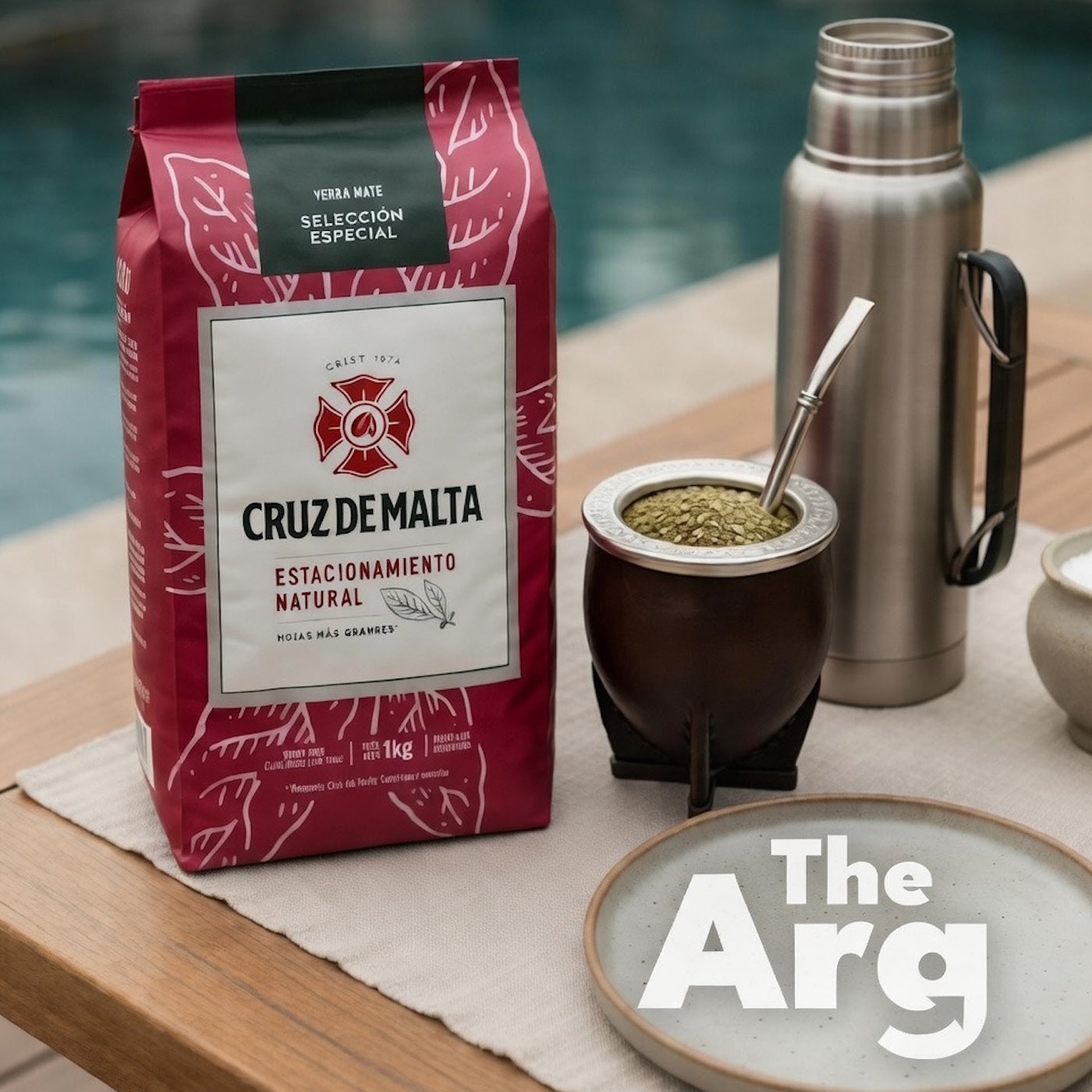 Cruz de Malta Yerba Mate 1kg – Naturally Aged Traditional Blend