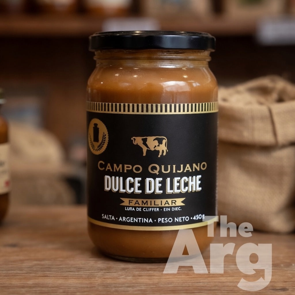 Campo Quijano Dulce de Leche Familiar 450 g / 0.99 lb | Argentine Milk Caramel Spread