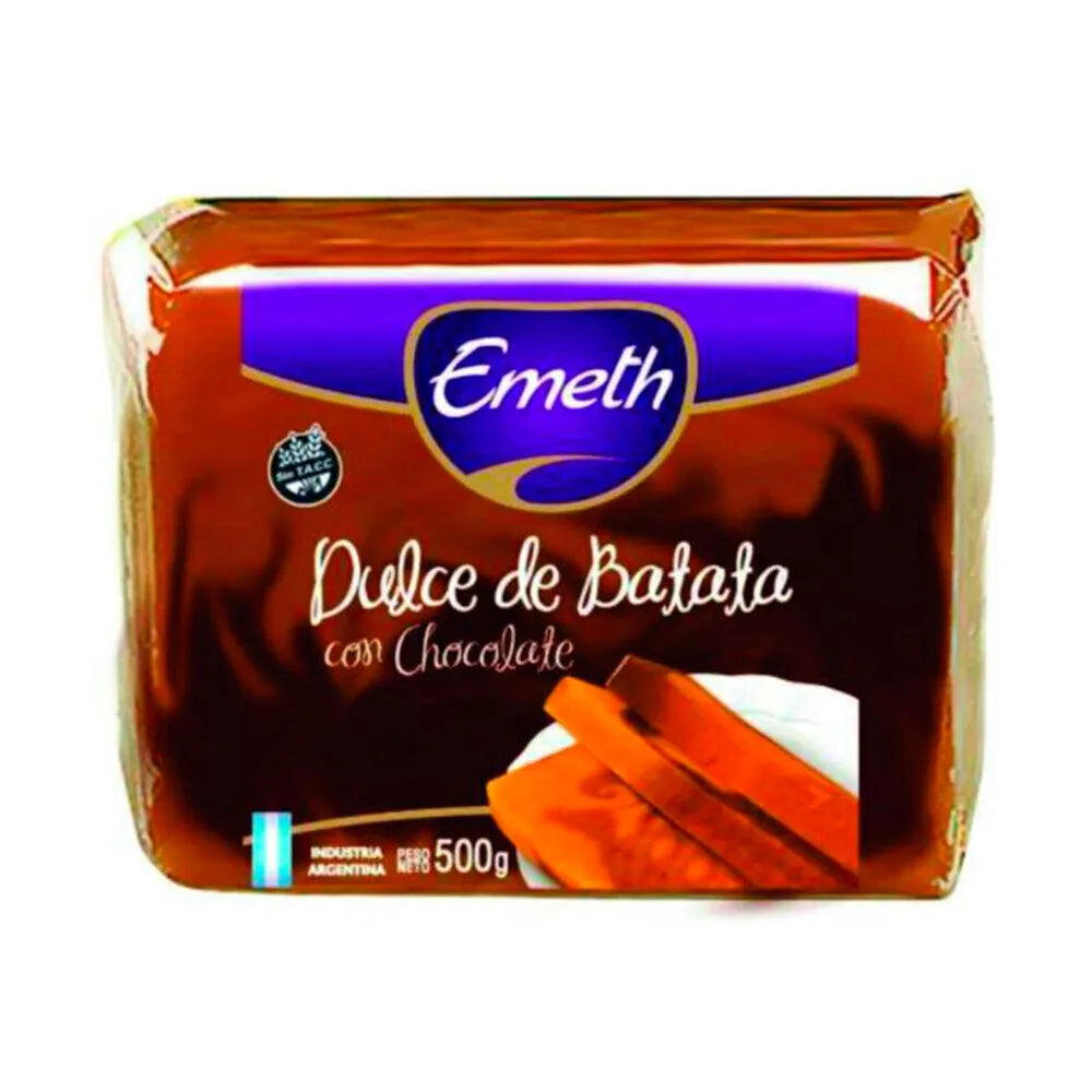 Dulce de Batata con Chocolate Emeth 500 gr