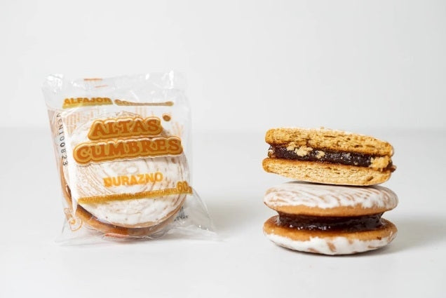 Altas Cumbres - Artisanal Alfajores Filled with Quince & Peach – 12u. 800g / 1.76lb