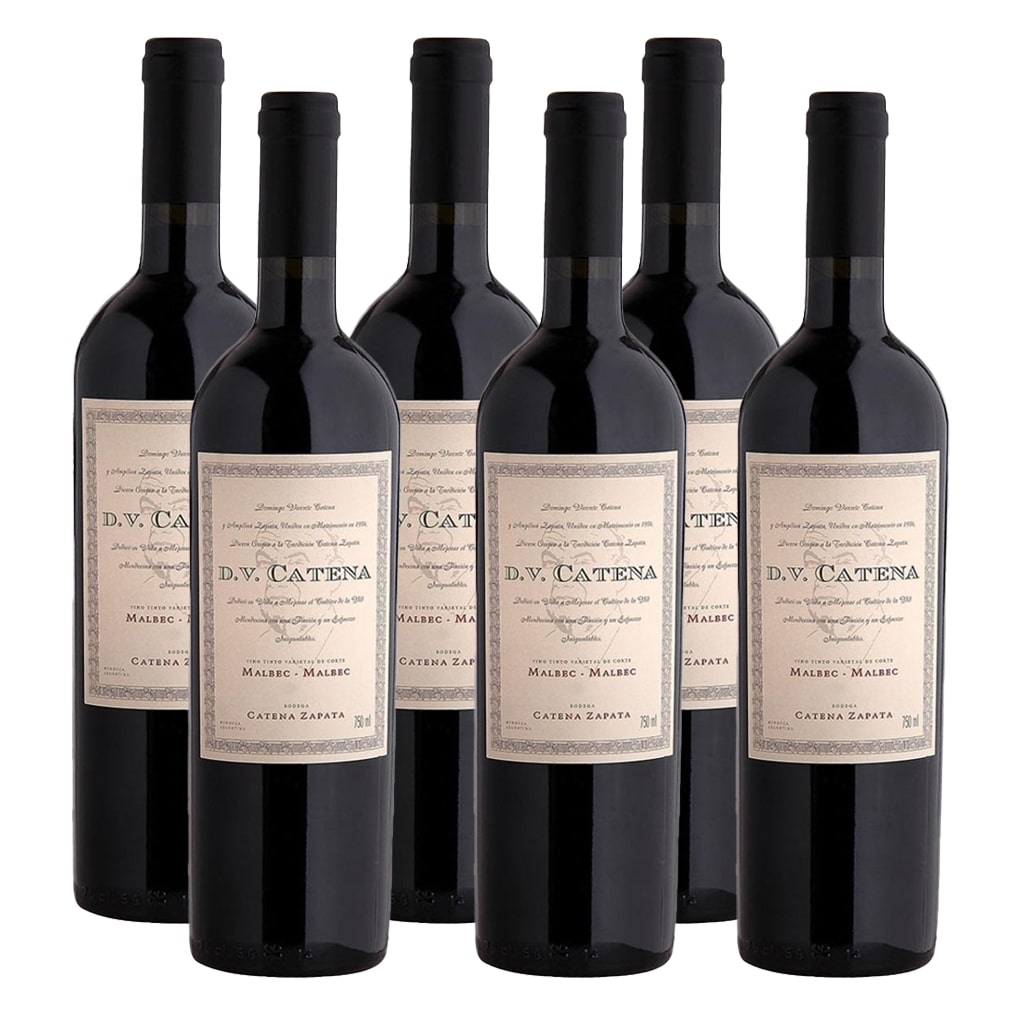 D.V. Catena Malbec Malbec 750 ml (box of 6 bottles).