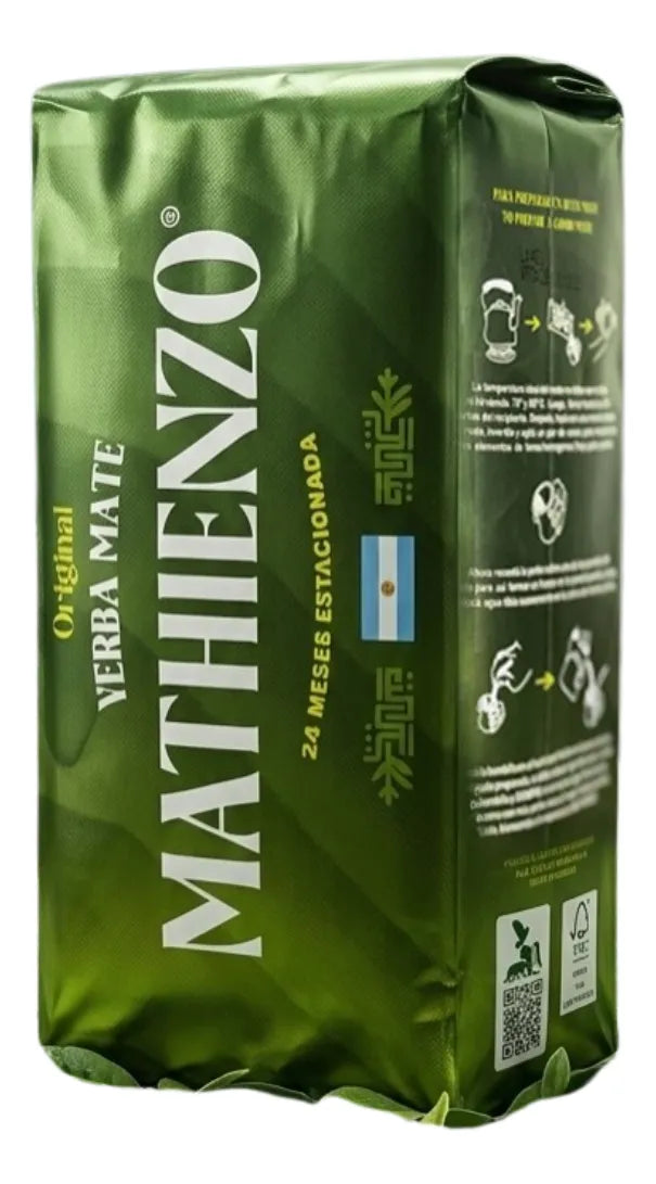 Mathienzo Yerba Mate Blend Premium 500g / 1.1 lb | Argentine Mate Tea