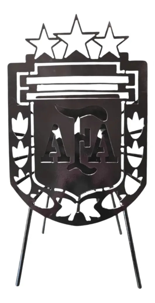 Anfora AFA 3 Stars Fire Basket | Argentina National Team Brasero Leñero