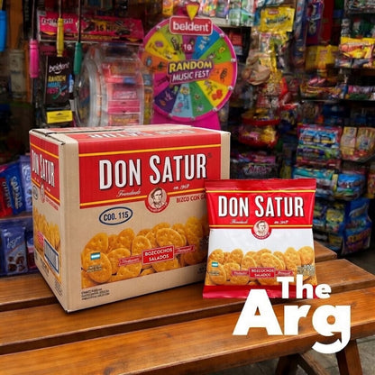 Don Satur Classic Salad Biscuits 200g (Box of 30) | Argentine Crackers