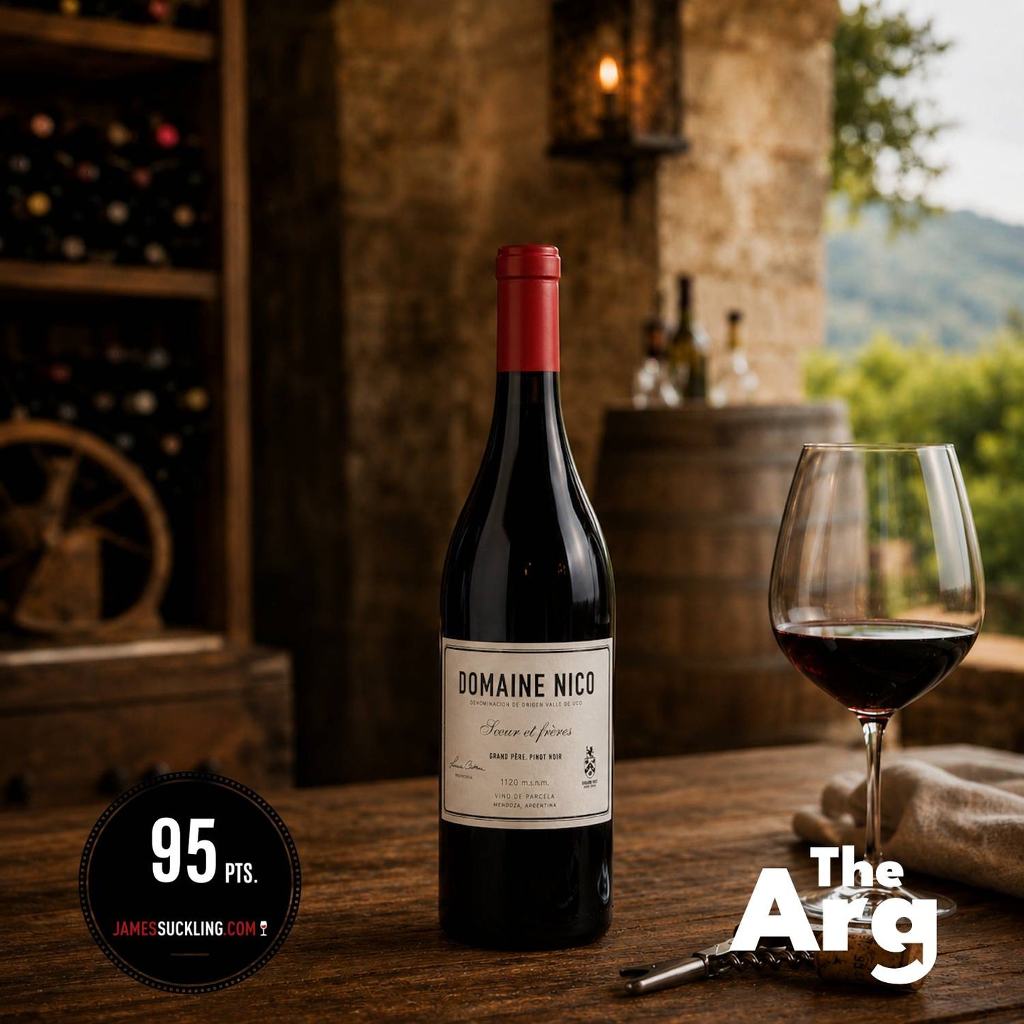 Domaine Nico Parcela Grand Père Pinot Noir 750ml (Case of 6 Bottles)