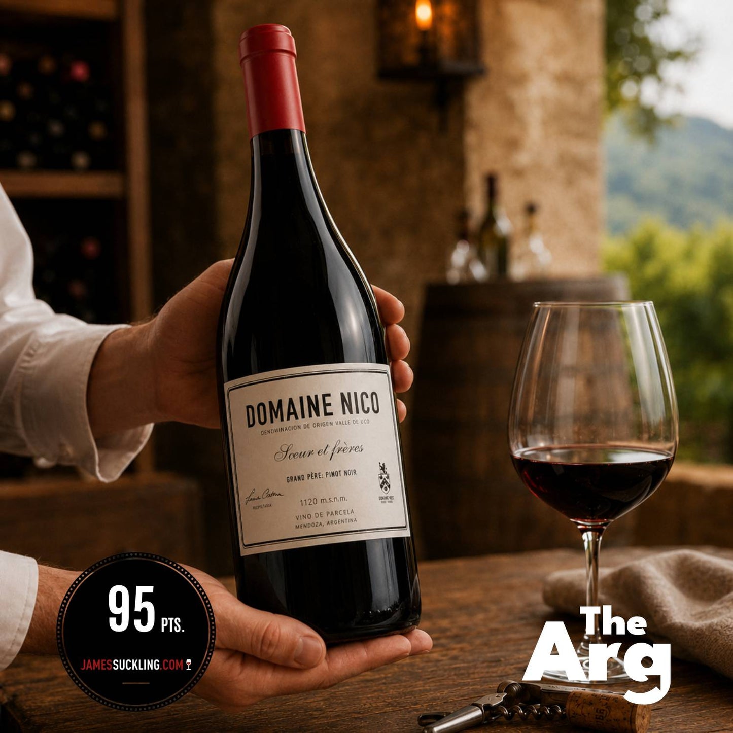 Domaine Nico Parcela Grand Père Pinot Noir 750ml (Case of 6 Bottles)