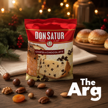 Don Satur Classic Panettone with Chocolate Chips | Spanish Style Cake 400 g / 14.11 oz