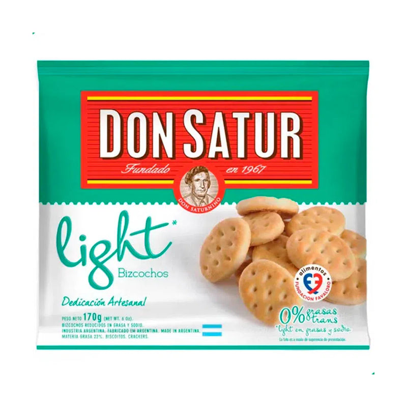 Don Satur Light Biscuits 170 Gr.