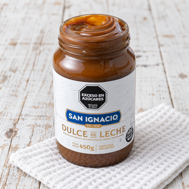San Ignacio Diet Dulce de Leche Reduced Fat Glass Jar 450g