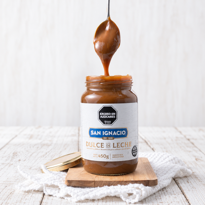 San Ignacio Diet Dulce de Leche Reduced Fat Glass Jar 450g