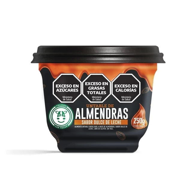 Vegan Almond Dulce de Leche Felices Las Vacas 250g