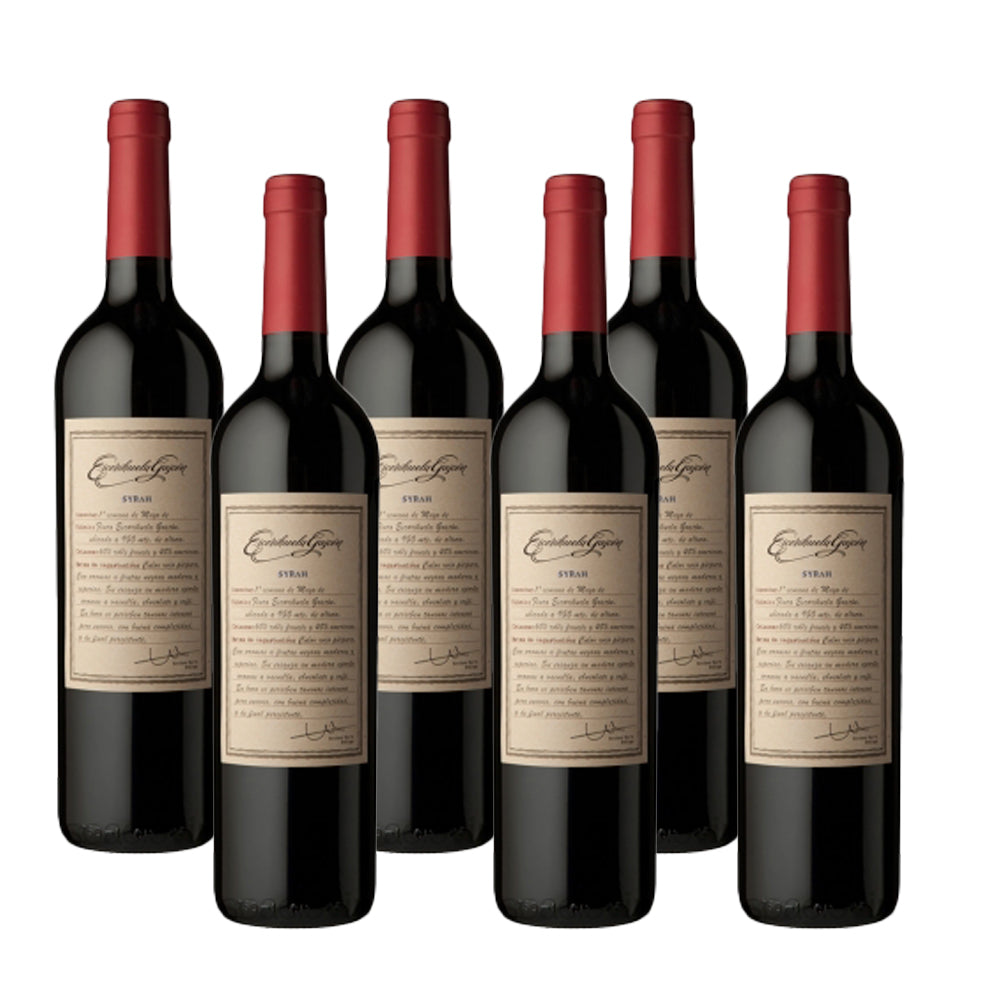 Escorihuela Gascon Syrah 750 ml (box of 6 bottles).