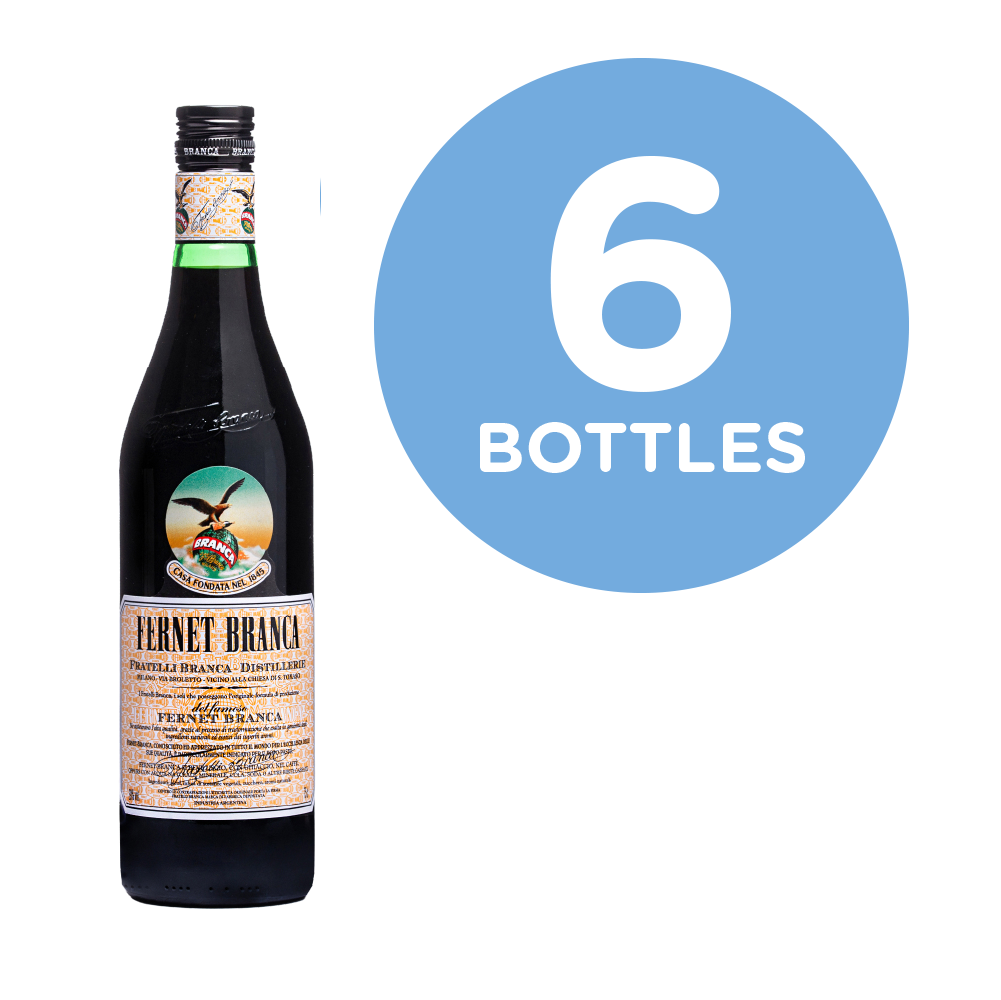 Fernet Branca Argentine 750ml (x6)