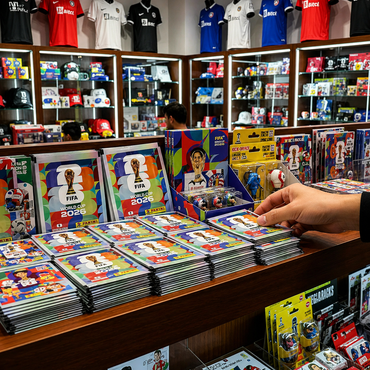 Panini FIFA World Cup Sticker Album + 10 Packs – Argentina Soccer Collectors Edition