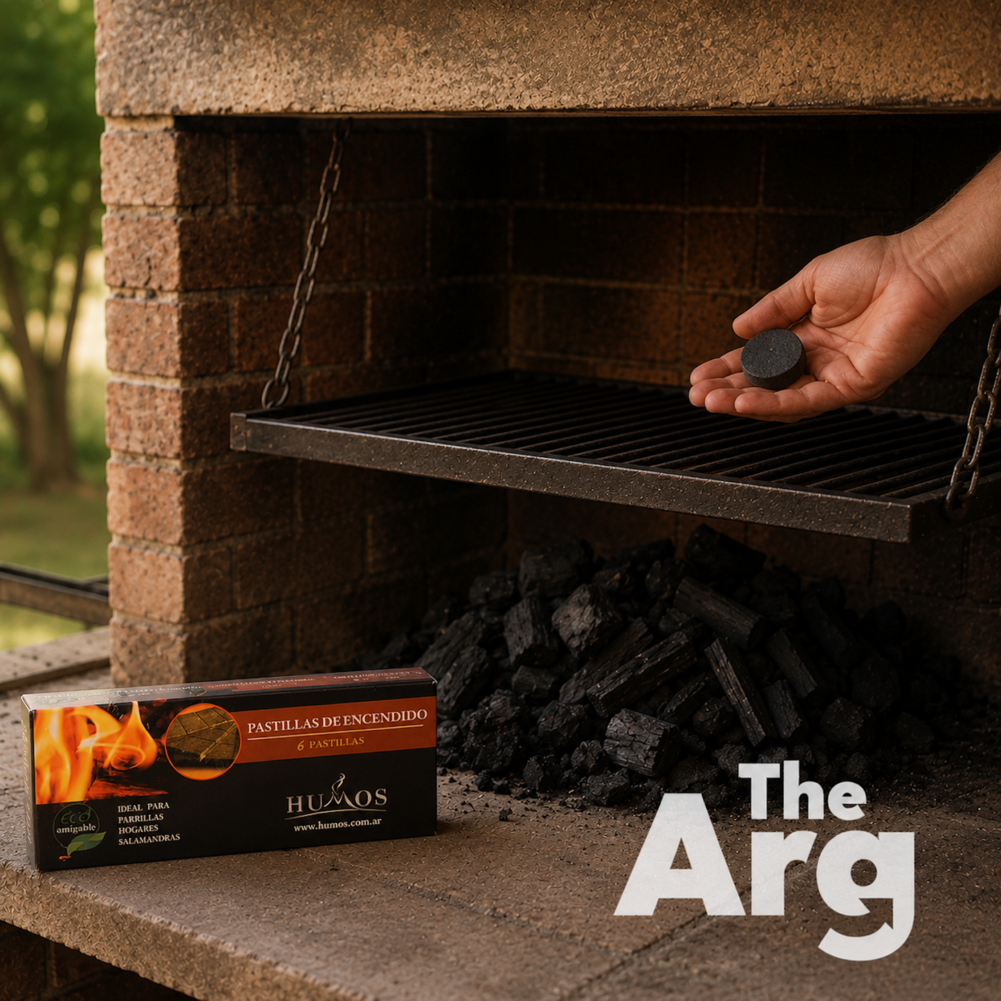 Humos Fire Starter Pills for Smoker and Grill | 6 Units