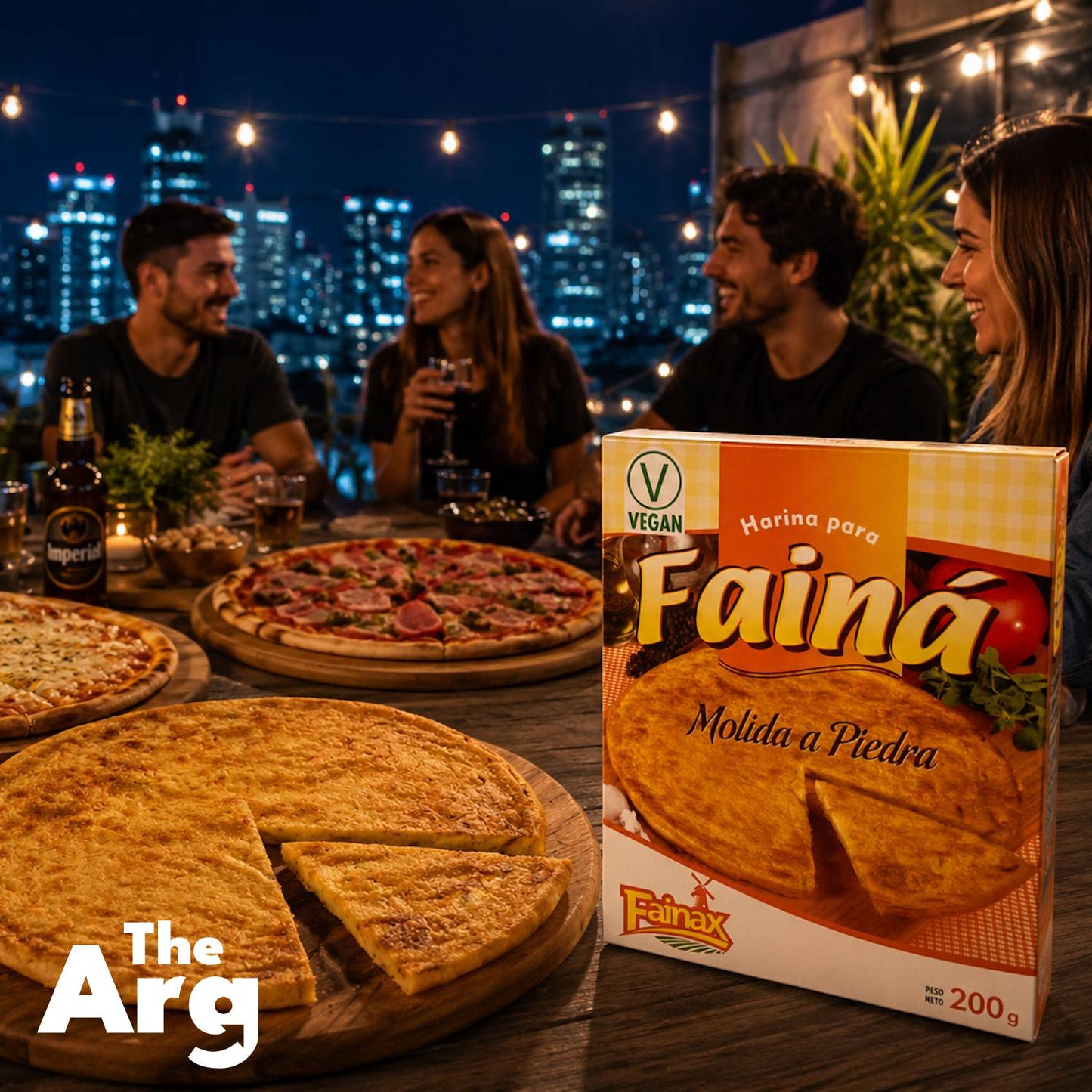 Faina Ready to Make Fainá Flour Mix 200g / 7oz