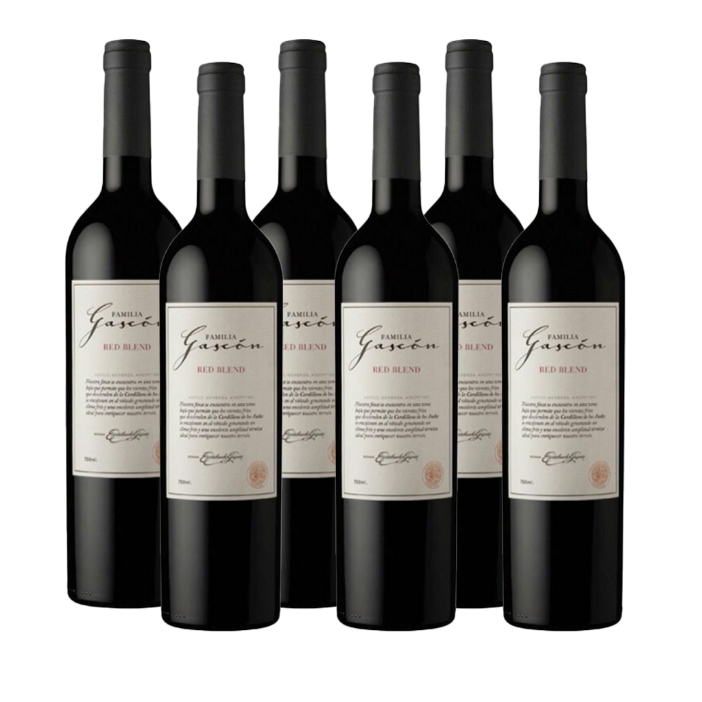 Familia Gascón Red Blend 750 ml (box of 6 bottles)