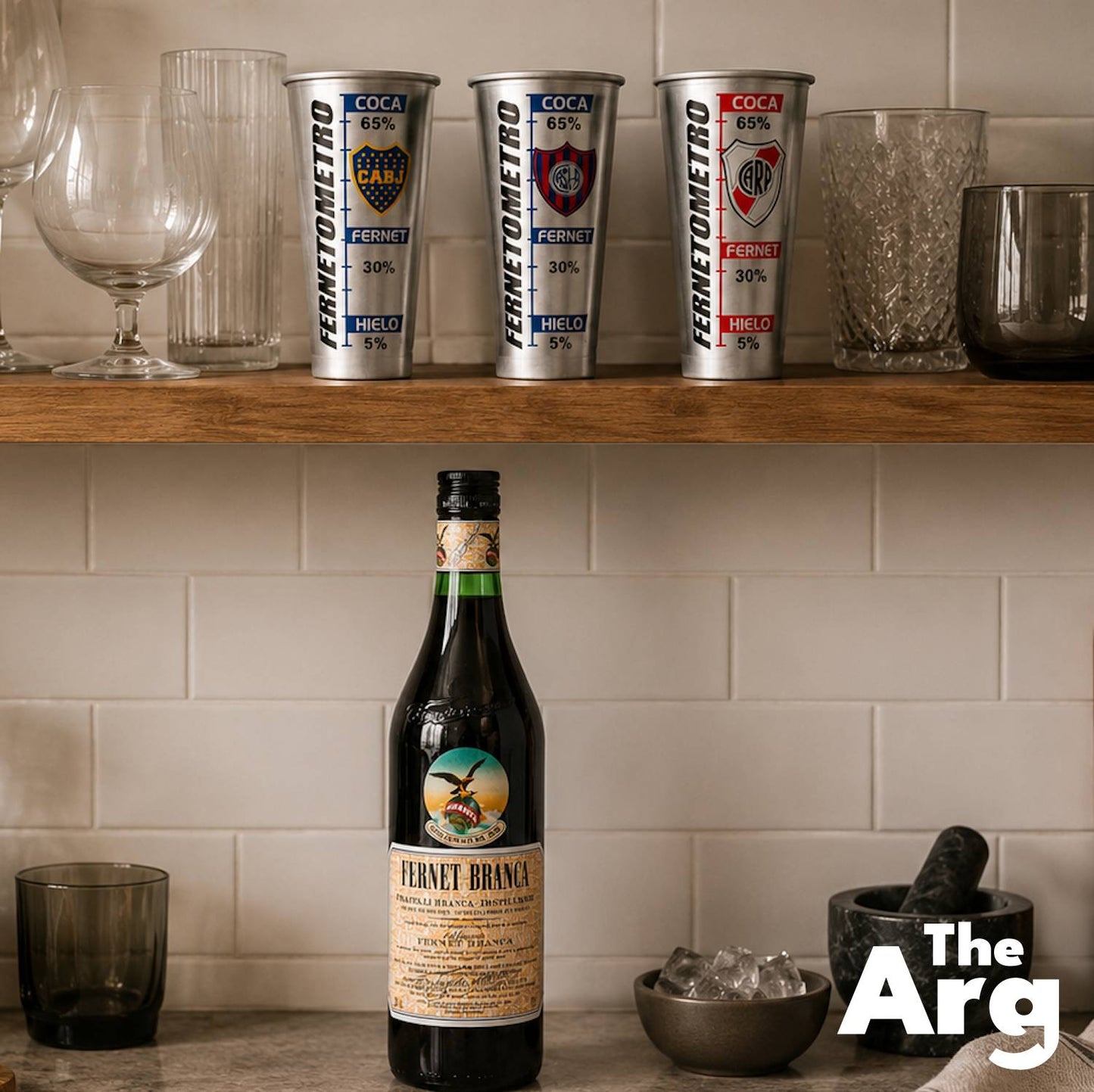 Fernetómetro Cup | Argentine Fernet Measuring Cup