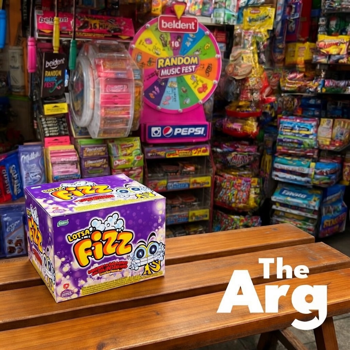 Arcor Fizz Extreme Sour Hard Candies Box of 48 | 850 g / 29.9 oz