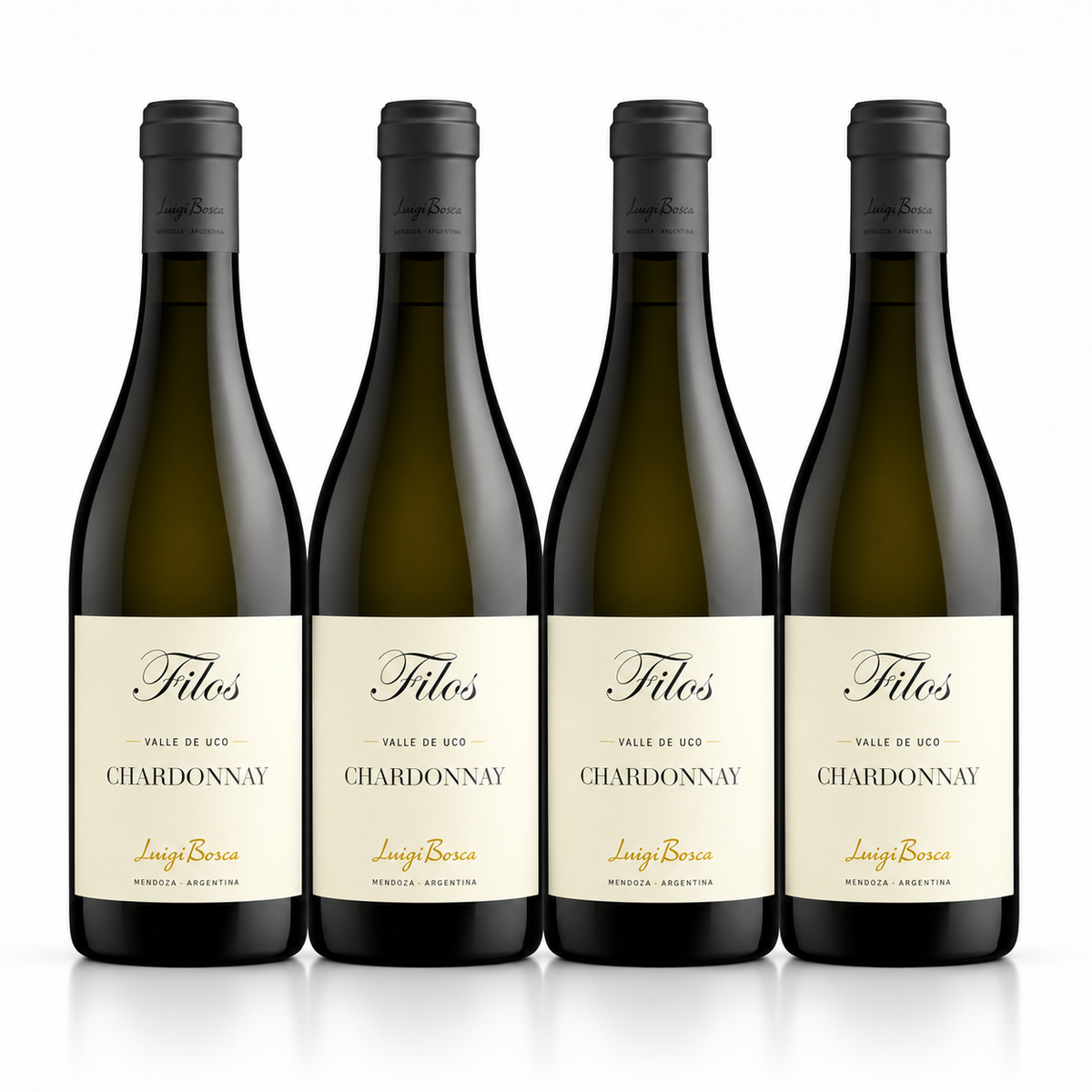 Luigi Bosca Filos Chardonnay White Wine 750 ml | 4 Bottles