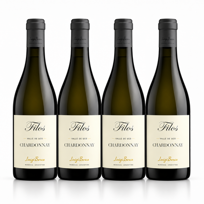 Luigi Bosca Filos Chardonnay White Wine 750 ml | 4 Bottles