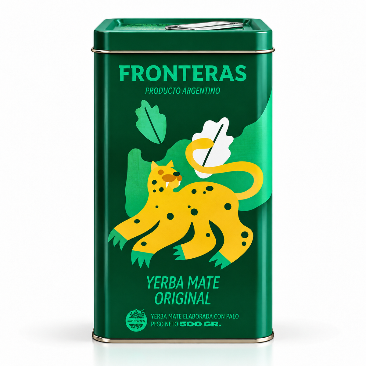 Fronteras Original Yerba Mate in Tin 500g