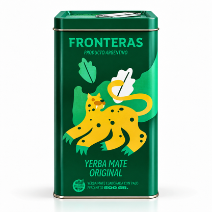 Fronteras Original Yerba Mate in Tin 500g