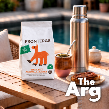 Yerba Mate Fronteras Chamomile and Orange 500g Paper Pack