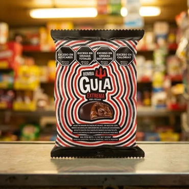 Gula Bomba Extrema Chocolate Snack with Dulce de Leche & Mousse