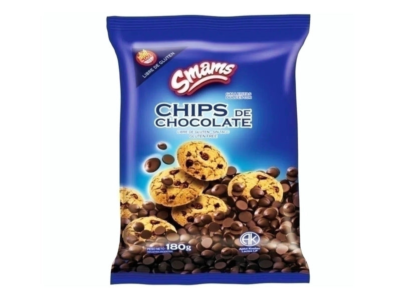 Smams Sweet Cookies with Choocolate Chips 180g/6.33oz