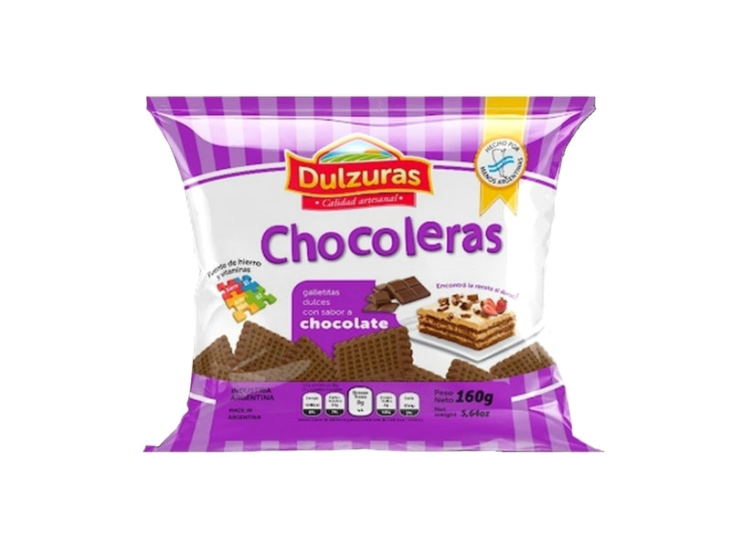 Dulzuras Sweet Chocolate Cookies 160gr/5.65 oz