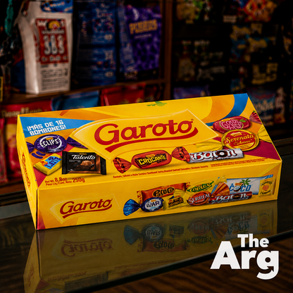 Garoto Assorted Chocolate Bombons 250g / 0.55lb | Chocolate Assortment Box