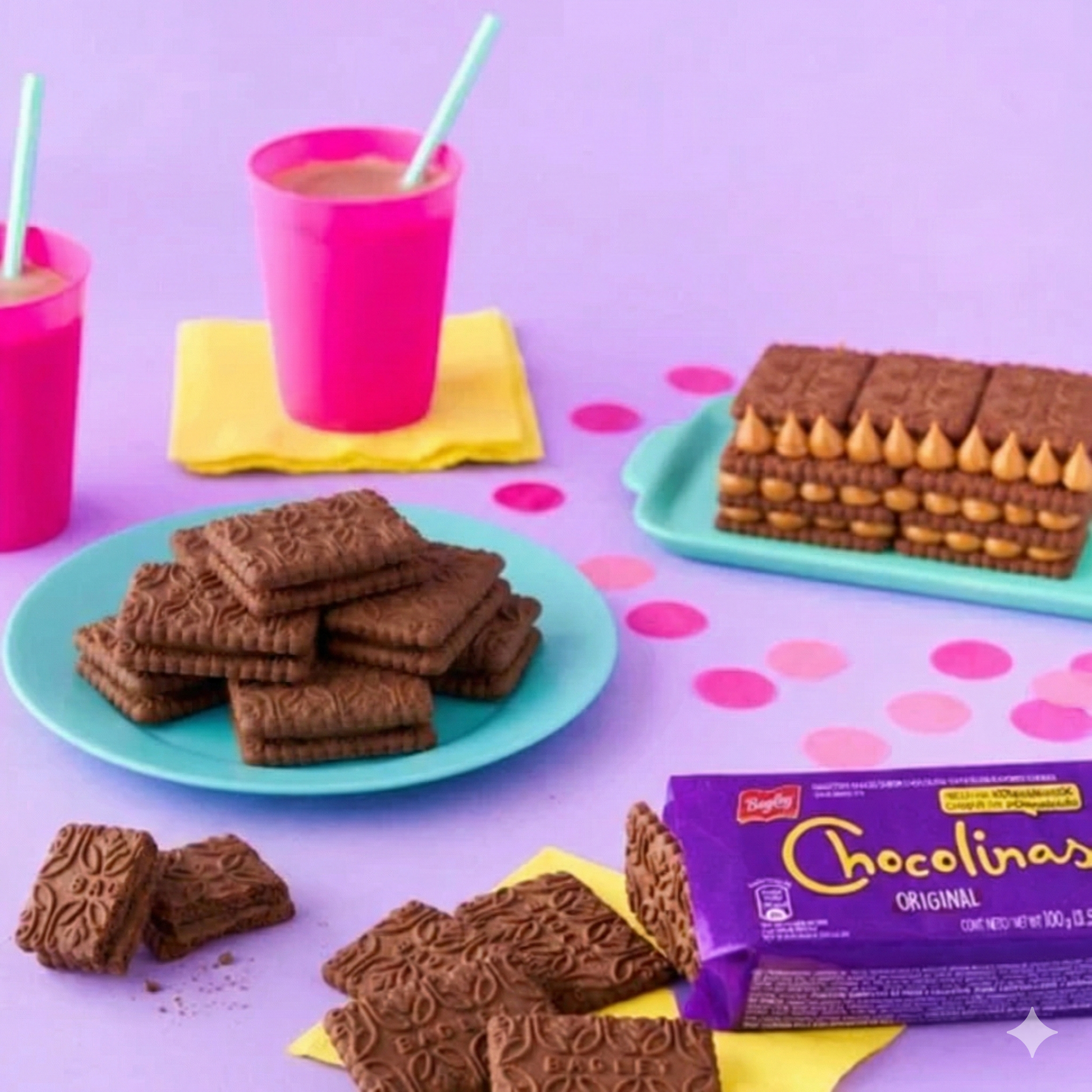 Chocolinas Chocolate Cookies 250 g PACK x3 Units