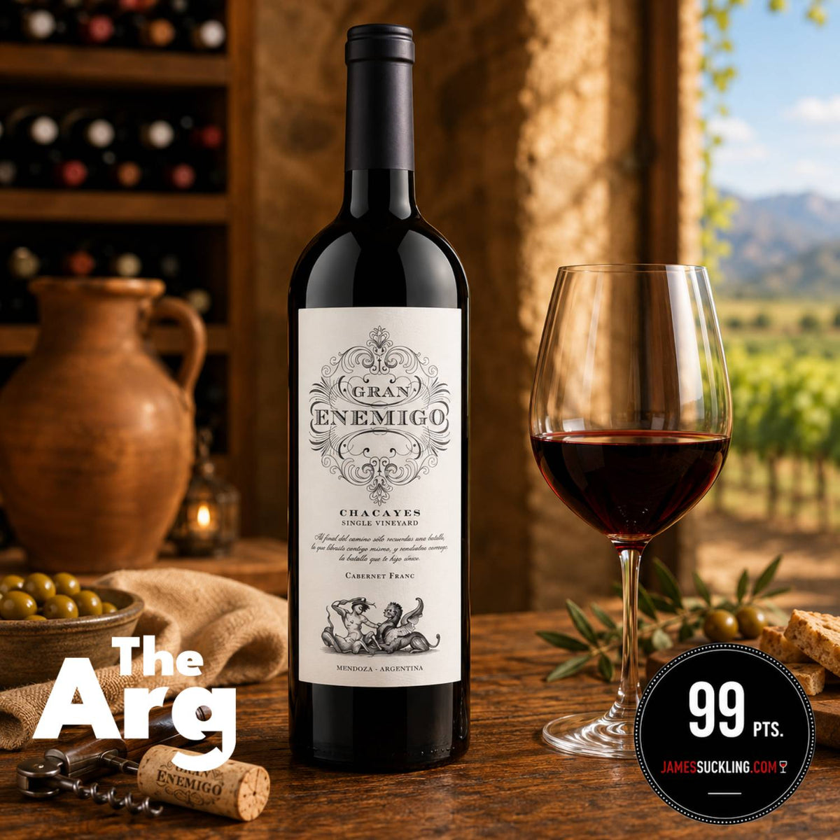Gran Enemigo Chacayes 2023 Cabernet Franc Blend  | 6 Bottles