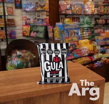 GULA King Alfajor Black & White – 24 Pack Premium Chocolate Layers with Dulce de Leche (72g Each)