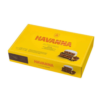 Alfajores Havanna Mix Chocolate and Sugar Coated 12 units 612 g / 21.5 oz