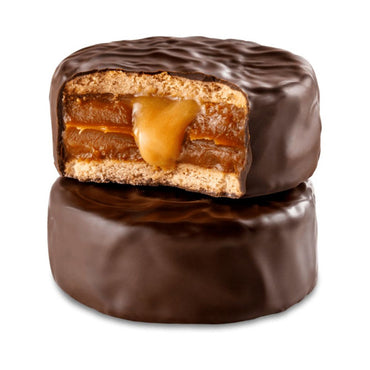 Havanna Mar Del Plata Edition Alfajor with Dark Chocolate, Creamy Dulce de Leche & Sea Salt (box of 8)