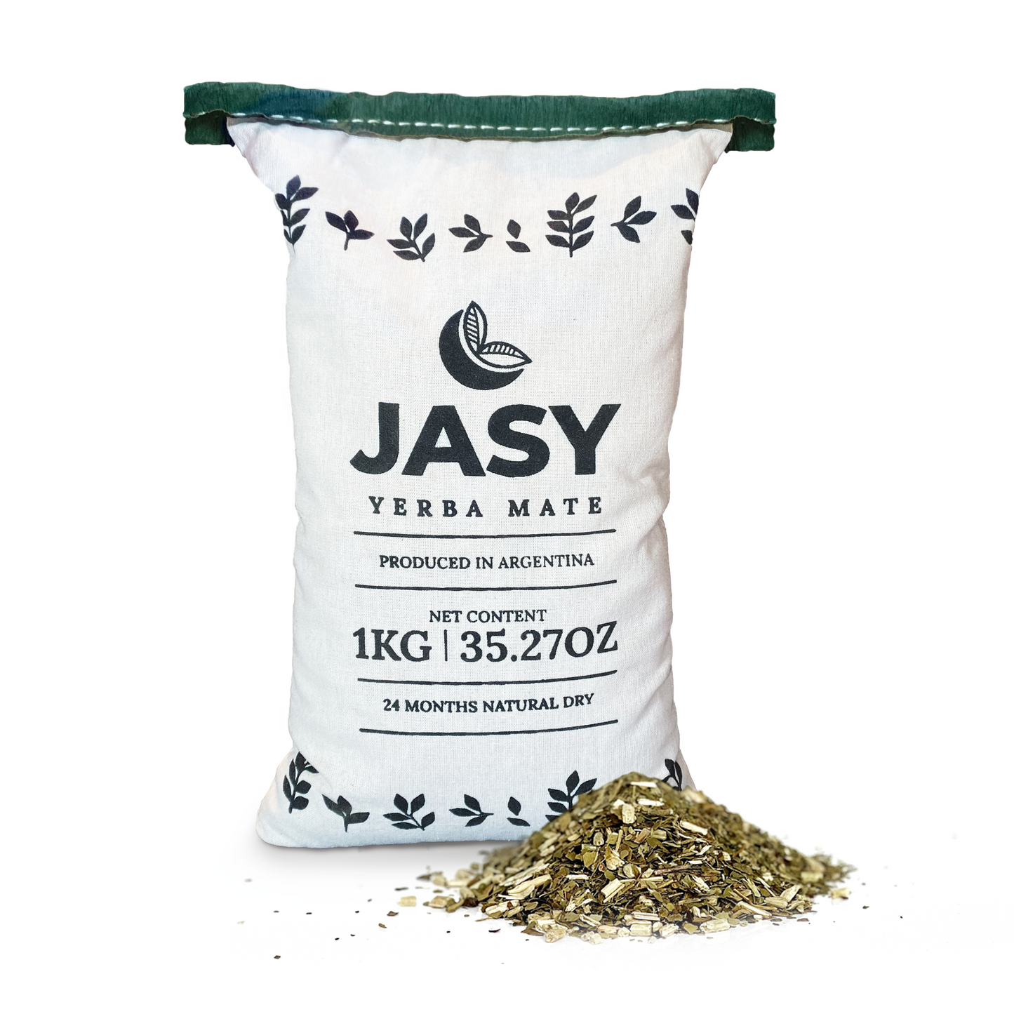 JASY Yerba Mate Tea – Agroecological, Naturally Aged 24 Months, Unsmoked